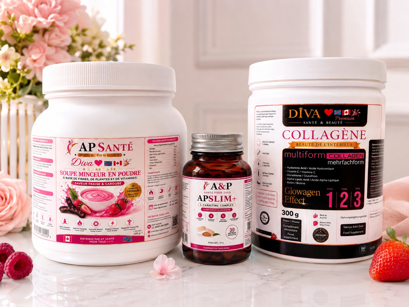 La gamme de produits A&P Santé Pour Tous